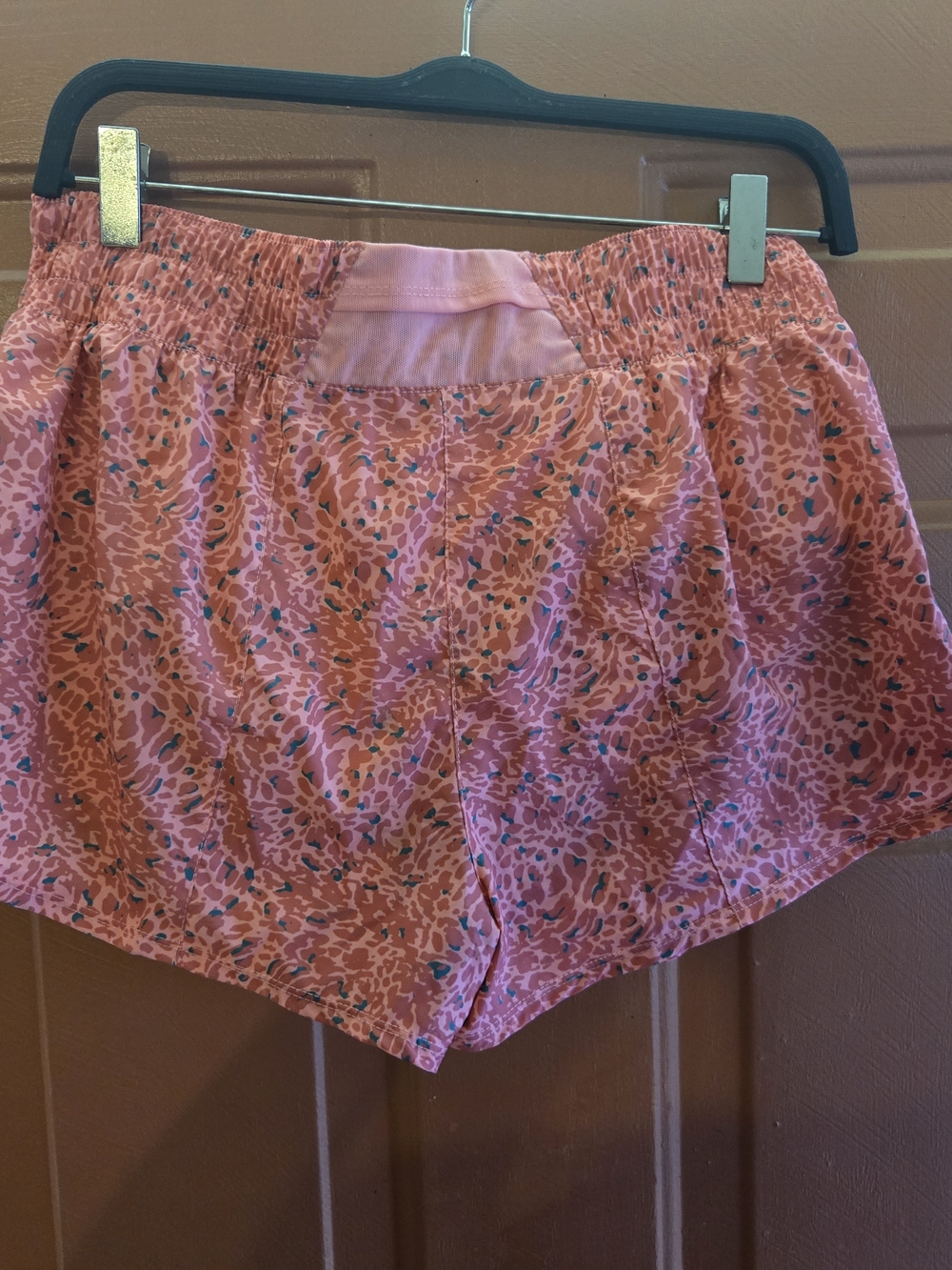 2 Pr. Nike Pink Abstract Print Training Shorts
